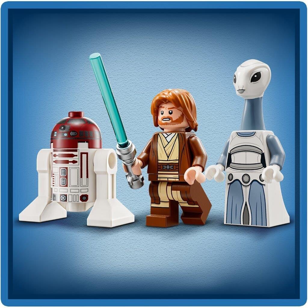 75333 LEGO® Star Wars™ Obi-Wan Kenobi Jedi avaruusalus™ hinta ja tiedot | LEGOT ja rakennuslelut | hobbyhall.fi