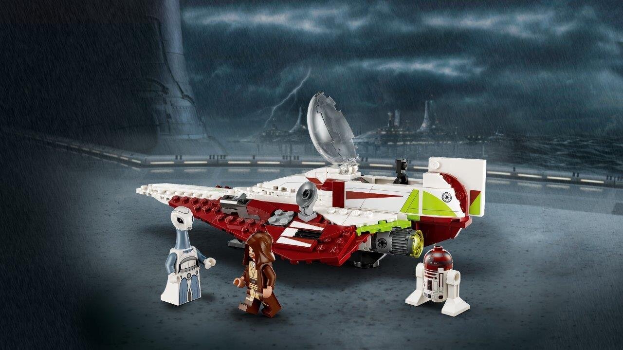 75333 LEGO® Star Wars™ Obi-Wan Kenobi Jedi avaruusalus™ hinta ja tiedot | LEGOT ja rakennuslelut | hobbyhall.fi