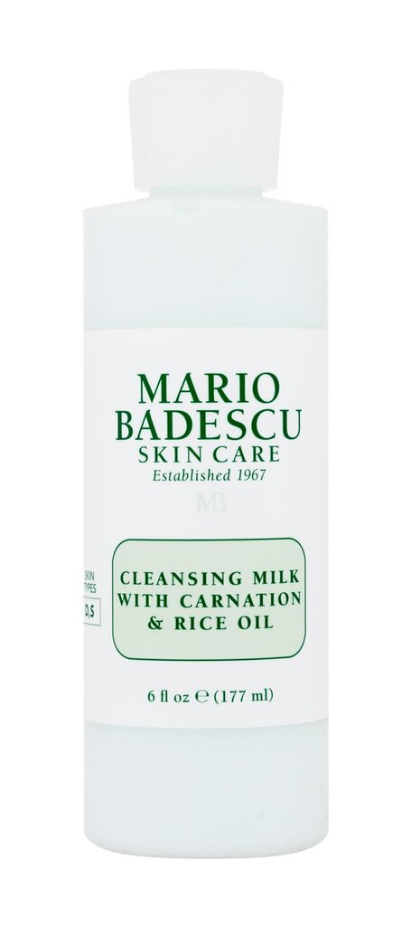 Mario Badescu Milk Carnation & Rice Oil 177 ml hinta ja tiedot | Kasvojen puhdistusaineet | hobbyhall.fi