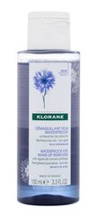 Silmämeikinpoistoaine Klorane Cornflower 100 ml hinta ja tiedot | Kasvojen puhdistusaineet | hobbyhall.fi