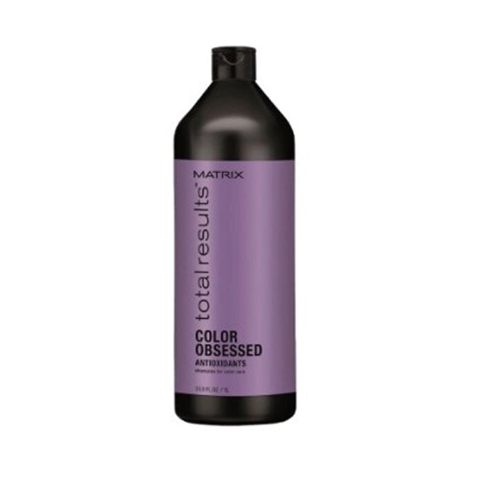 Hiusten väriä suojaava shampoo Matrix Total Results Color Obsessed Shampoo 1000 ml hinta ja tiedot | Shampoot | hobbyhall.fi