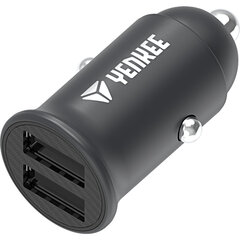 YENKEE - Auton USB-laturi, 2x USB-A, 10W. hinta ja tiedot | Puhelimen laturit | hobbyhall.fi