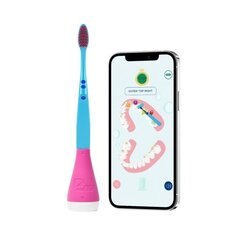 Playbrush Smart hammasharjateline, vaaleanpunainen, yli 3-vuotiaille lapsille hinta ja tiedot | Sähköhammasharjat | hobbyhall.fi