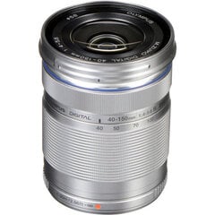 Olympus M.Zuiko Digital 40-150mm f/4-5.6 R, hopea hinta ja tiedot | Olympus Puhelimet, älylaitteet ja kamerat | hobbyhall.fi