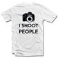 Miesten T-paita, I shoot People hinta ja tiedot | Hauskat t-paidat | hobbyhall.fi