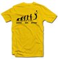 Miesten T-paita, Volleyball Evolution hinta ja tiedot | Hauskat t-paidat | hobbyhall.fi