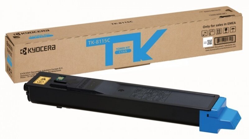 KYOCERA TK-8115C Toner cyan hinta ja tiedot | Laserkasetit | hobbyhall.fi