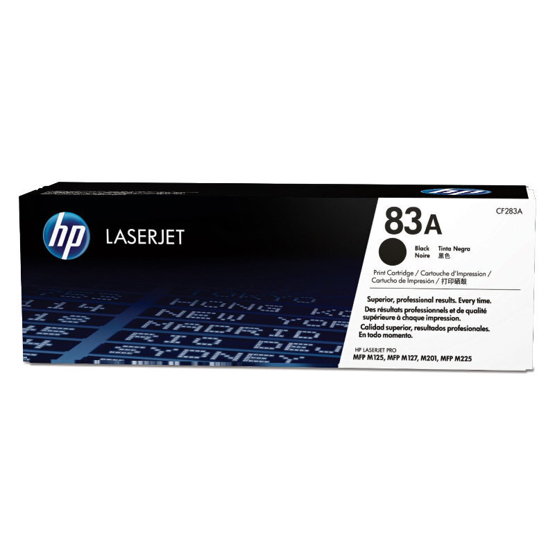 HP 83A Black Toner (CF283A) LJ Pro MFP M hinta ja tiedot | Laserkasetit | hobbyhall.fi