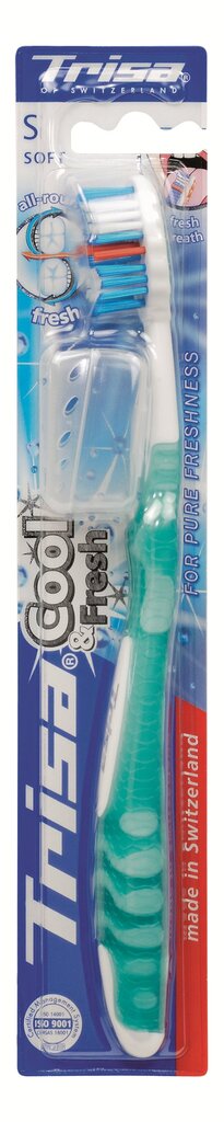Pehmeä hammasharja Cool & Fresh Trisa, 1 kpl hinta ja tiedot | Suuhygienia | hobbyhall.fi