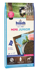 Bosch Petfood Mini Junior (High Premium) 15 kg hinta ja tiedot | Koiran kuivaruoka | hobbyhall.fi