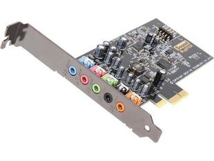 Creative Labs -tietokonetarvikkeet, Creative SB Audigy FX PCIE hinta ja tiedot | Ohjain- ja laajennuskortit | hobbyhall.fi