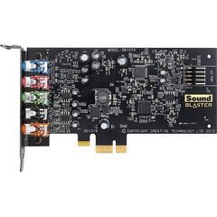 Creative Labs -tietokonetarvikkeet, Creative SB Audigy FX PCIE hinta ja tiedot | Ohjain- ja laajennuskortit | hobbyhall.fi