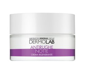 Ryppyjä ennaltaehkäisevä yövoide Deborah Dermolab Regenerating Anti-Wrinkle Night 50 ml hinta ja tiedot | Kasvovoiteet | hobbyhall.fi