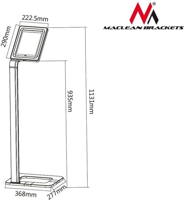 Maclean MC-645 hinta ja tiedot | Tablettien lisätarvikkeet | hobbyhall.fi