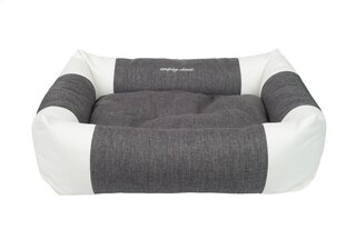 Lemmikin peti Amiplay Sofa ZipClean 2 in 1 Classic, M, Tummanharmaa hinta ja tiedot | Pedit ja pesät | hobbyhall.fi