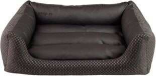 Lemmikin peti Amiplay sohva ZipClean 4 in 1 Morgan, S, musta hinta ja tiedot | Pedit ja pesät | hobbyhall.fi