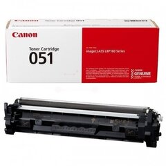Canon CRG 051 Toner cartridge, Black hinta ja tiedot | Laserkasetit | hobbyhall.fi