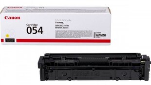 Canon 054 Toner cartridge, Yellow hinta ja tiedot | Laserkasetit | hobbyhall.fi