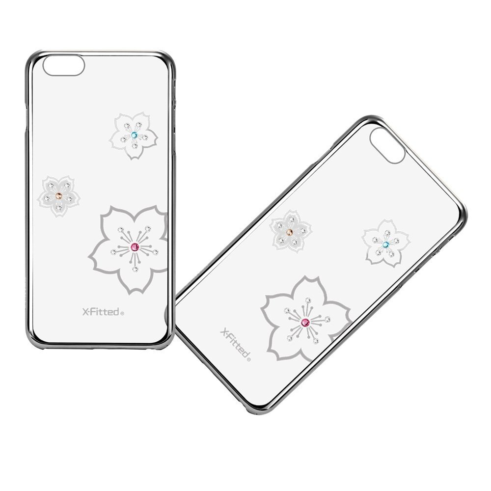 X-Fitted Plastic Case Swarovski Crystals hinta ja tiedot | Puhelimen kuoret ja kotelot | hobbyhall.fi