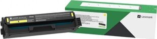 LEXMARK C3220Y0 Yellow Toner Cartridge hinta ja tiedot | Laserkasetit | hobbyhall.fi