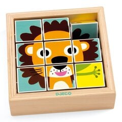 Puinen palapeli Lion Djeco hinta ja tiedot | Vauvan lelut | hobbyhall.fi