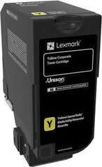 Lexmark 74C20YE hinta ja tiedot | Laserkasetit | hobbyhall.fi