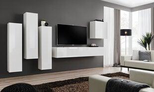 Switch VIII -huonekalusetti, valkoinen hinta ja tiedot | TV- ja mediakalusteet | hobbyhall.fi