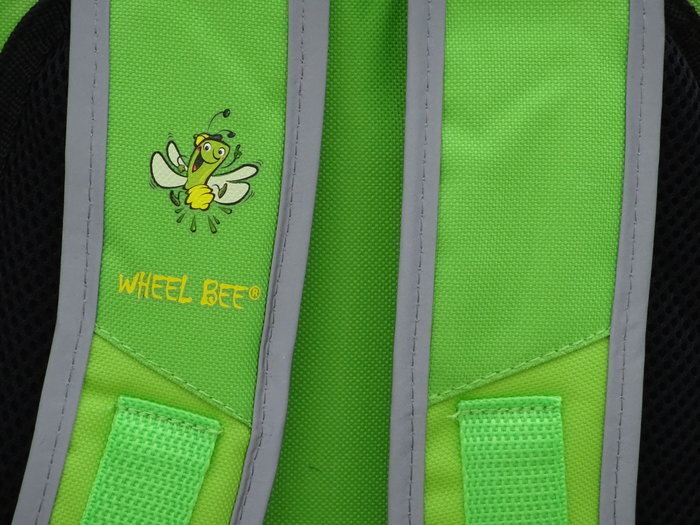 Lasten urheilureppu Wheel Bee® Kiddy Bee, vihreä hinta ja tiedot | Urheilukassit ja reput | hobbyhall.fi