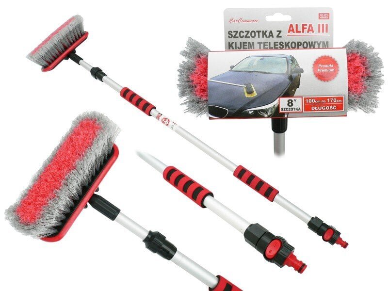 Autopesuharja Alfa III, 100-170 cm hinta ja tiedot | Auton puhdistusliinat ja -tarvikkeet | hobbyhall.fi