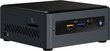 Intel NUC BOXNUC7CJYH PC UCFF Black BGA 1090 J4005 2 GHz hinta ja tiedot | Pöytätietokoneet | hobbyhall.fi