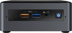 Intel NUC BOXNUC7CJYH PC UCFF Black BGA 1090 J4005 2 GHz hinta ja tiedot | Pöytätietokoneet | hobbyhall.fi