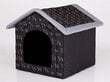 Hobbydog R1 - lemmikin peti, 38 cm x 32 cm x 38 cm, musta hinta ja tiedot | Pedit ja pesät | hobbyhall.fi