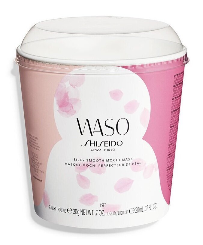 Kasvonaamio Shiseido Waso Silky Smooth Sakura Mochi Mask, 20 g, hinta ja tiedot | Kasvonaamiot ja silmänalusaamiot | hobbyhall.fi