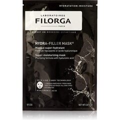 Filorga Hydra-Filler kosteuttava kasvonaamio 12 x 23 g hinta ja tiedot | Kasvonaamiot ja silmänalusaamiot | hobbyhall.fi