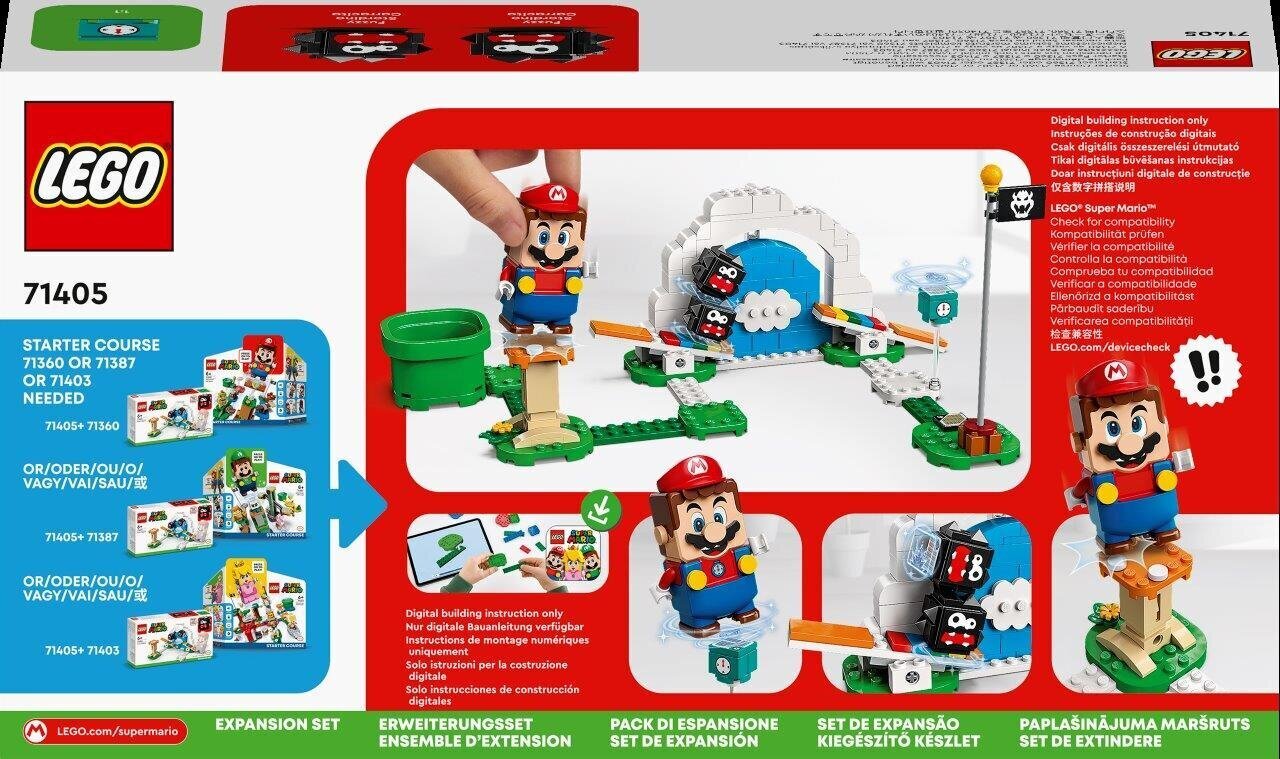 71405 LEGO® Super Mario Fuzzy Flippers laajennussetti hinta ja tiedot | LEGOT ja rakennuslelut | hobbyhall.fi