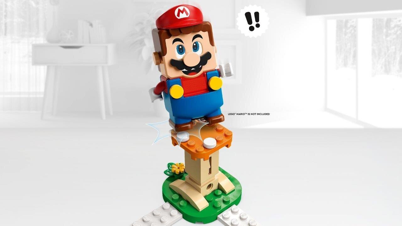 71405 LEGO® Super Mario Fuzzy Flippers laajennussetti hinta ja tiedot | LEGOT ja rakennuslelut | hobbyhall.fi