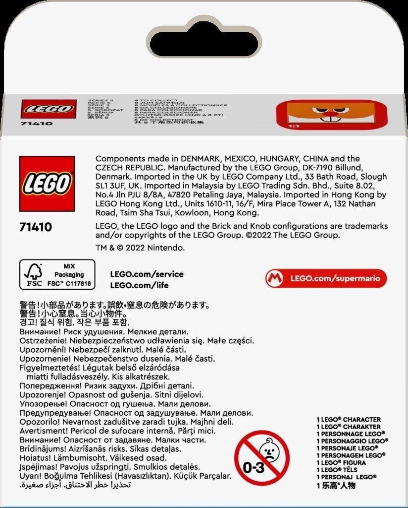 71410 LEGO® Super Mario hahmopakkaukset 5 hinta ja tiedot | LEGOT ja rakennuslelut | hobbyhall.fi
