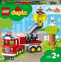 10969 LEGO® DUPLO® Town paloauto hinta ja tiedot | LEGOT ja rakennuslelut | hobbyhall.fi
