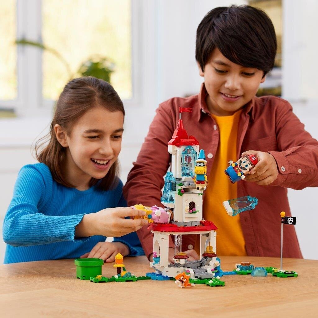 71407 LEGO® Super Mario Peachin kissapuku ja jäätorni ‑laajennussarja hinta ja tiedot | LEGOT ja rakennuslelut | hobbyhall.fi