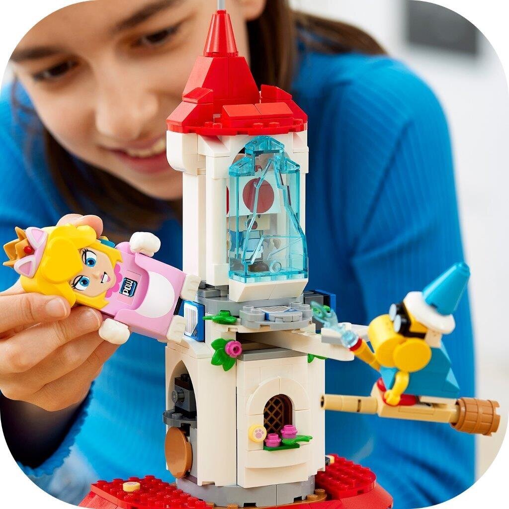 71407 LEGO® Super Mario Peachin kissapuku ja jäätorni ‑laajennussarja hinta ja tiedot | LEGOT ja rakennuslelut | hobbyhall.fi