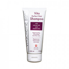 Vitacreme-shampoo, sisältää öljyjä ja B12-vitamiinia, 200 ml hinta ja tiedot | Vitacreme Hajuvedet ja kosmetiikka | hobbyhall.fi