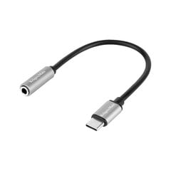 Kruger & Matz USB-C to Jack 3.5mm Audio Adapter for phones 17,5 cm Silver hinta ja tiedot | Kruger & Matz Tietokoneet ja pelaaminen | hobbyhall.fi