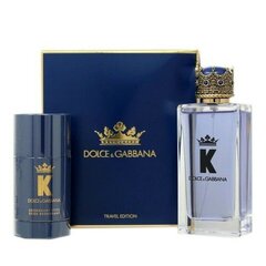 Dolce Gabbana K by Dolce Gabbana Gift setti EDT 100 ml ja deodorantti 75 g 100 ml hinta ja tiedot | Dolce&Gabbana Hajuvedet ja kosmetiikka | hobbyhall.fi