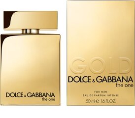Miesten tuoksu Dolce Gabbana The One for Men Gold EDT, 50 ml hinta ja tiedot | Dolce&Gabbana Hajuvedet ja kosmetiikka | hobbyhall.fi