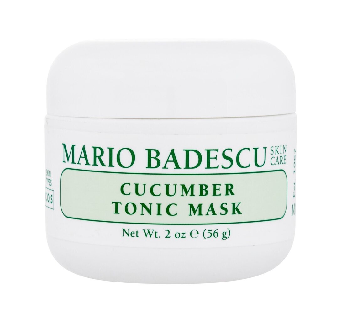 Kasvonaamio rasvaiselle iholle Mario Badescu Cucumber 56 g hinta ja tiedot | Kasvonaamiot ja silmänalusaamiot | hobbyhall.fi