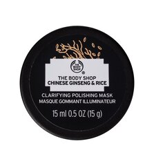 Puhdistava kasvonaamio The Body Shop Ginseng 15 ml hinta ja tiedot | The Body Shop Hajuvedet ja kosmetiikka | hobbyhall.fi