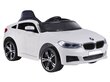 Lasten sähköauto BMW 6GT, valkoinen hinta ja tiedot | Lasten sähköautot | hobbyhall.fi