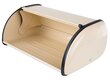 Ruostumattomasta teräksestä valmistettu leipälaatikko, 35,5x23x14,5 cm hinta ja tiedot | Keittiövälineet | hobbyhall.fi