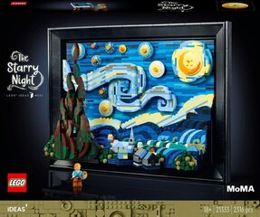 21333 LEGO® Vincent van Gogh – Tähtikirkas yö hinta ja tiedot | LEGOT ja rakennuslelut | hobbyhall.fi