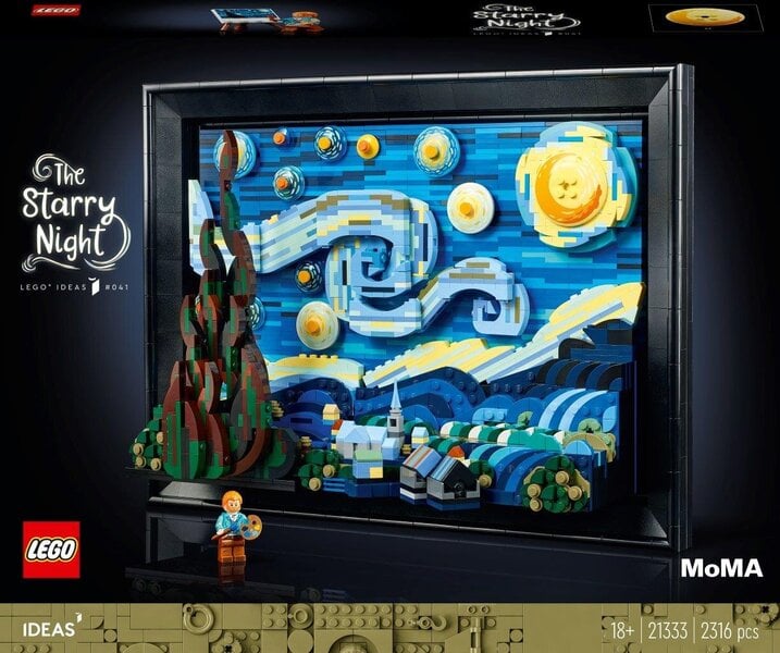 21333LEGO®VincentvanGogh–Tähtikirkasyö